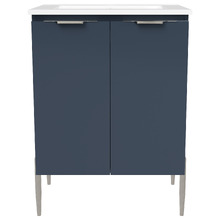 Nevada 600mm Freestanding Vanity with Ceramic Countertop